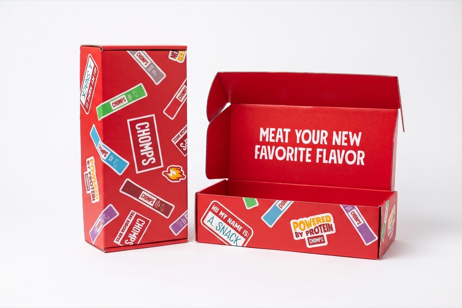 Chomps chicken launch box — This Isn't Beef