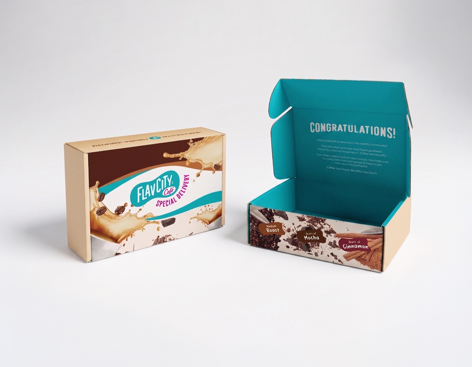 FlavCity packaging detail